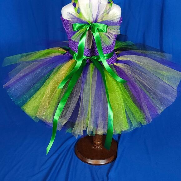 BLACK FRIDAY SALE - TuTu Dress Lined Size 3T - 5/6 Youth Festive Party NWT - Picture 6 of 10